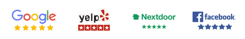 5 star Google reviews